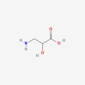 molecular formula C3H7NO3 B3427976 Isoserine CAS No. 632-12-2