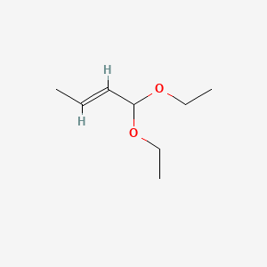 molecular formula C8H16O2 B3428008 trans-2-Butenal diethyl acetal CAS No. 63511-92-2