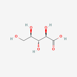 molecular formula C5H10O6 B3428054 Ribonic acid CAS No. 642-98-8
