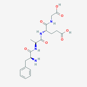 Poly(phenylalanyl-alanyl-glutamyl-glycine)