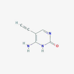 molecular formula C6H5N3O B3428137 5-Ethynylcytosine CAS No. 65223-79-2