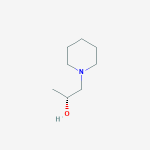 molecular formula C8H17NO B3428219 (R)-1-Piperidino-2-propanol CAS No. 65617-04-1