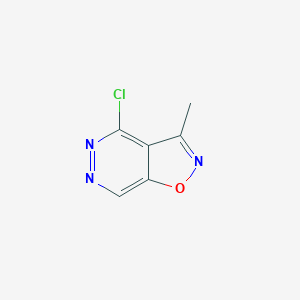 4-Chloro-3-methylisoxazolo[4,5-d]pyridazine