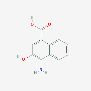4-Amino-3-hydroxynaphthalene-1-carboxylic acid