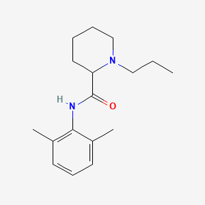 molecular formula C17H26N2O B3428572 (Rac)-Ropivacaine-d7 CAS No. 684647-62-9