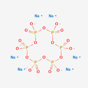 molecular formula Na6O18P6 B3428674 SODIUM HEXAMETAPHOSPHATE CAS No. 68915-31-1