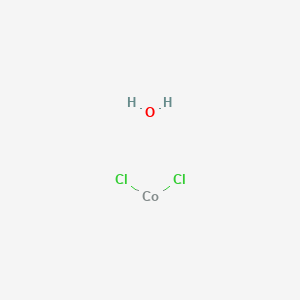 molecular formula Cl2CoH2O B3428727 Cobalt(II) chloride hydrate CAS No. 69098-14-2