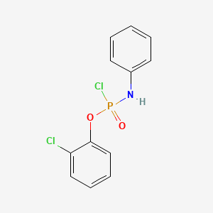 molecular formula C12H10Cl2NO2P B3428731 2-Chlorophenyl N-phenylchlorophosphoramidate CAS No. 69320-80-5