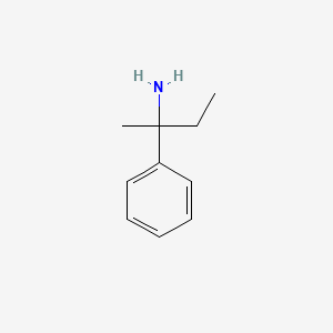 molecular formula C10H15N B3428750 2-Phenylbutan-2-amine CAS No. 6948-04-5