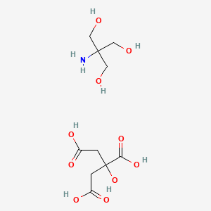 molecular formula C10H19NO10 B3428812 Trometamol citrate CAS No. 6986-91-0