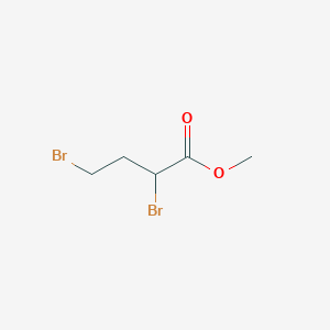 molecular formula C5H8Br2O2 B3428897 Methyl 2,4-dibromobutyrate CAS No. 70288-65-2