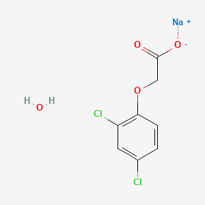 molecular formula C8H7Cl2NaO4 B3428921 Sodium 2-(2,4-dichlorophenoxy)acetate hydrate CAS No. 7084-86-8