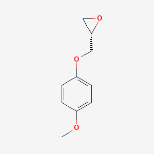 molecular formula C10H12O3 B3428961 (2s)-2-[(4-Methoxyphenoxy)methyl]oxirane CAS No. 71031-04-4