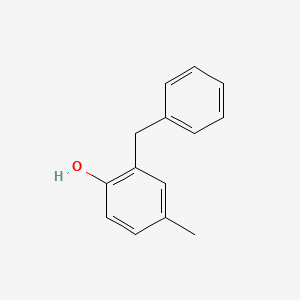 molecular formula C14H14O B3429039 2-Benzyl-4-methylphenol CAS No. 716-96-1