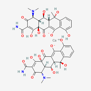 molecular formula C22H22CaN2O9 B3429065 Calcium oxytetracycline CAS No. 7179-50-2