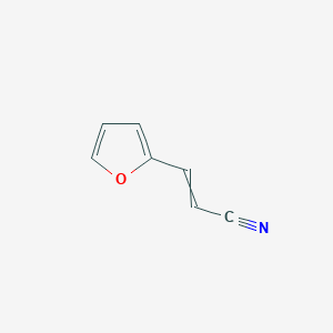 molecular formula C7H5NO B3429072 2-Furanacrylonitrile CAS No. 7187-01-1
