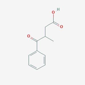 molecular formula C11H12O3 B3429218 3-Methyl-4-oxo-4-phenylbutanoic acid CAS No. 7315-67-5