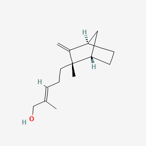 molecular formula C15H24O B3429334 Santalol CAS No. 73890-74-1