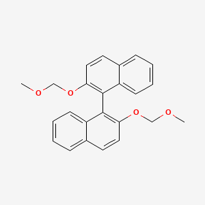 B3429376 2-(Methoxymethoxy)-1-[2-(methoxymethoxy)naphthalen-1-yl]naphthalene CAS No. 74292-20-9