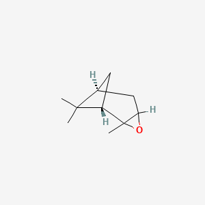 molecular formula C10H16O B3429464 3,8,8-Trimethyl-2-oxatricyclo[4.1.1.01,3]octane CAS No. 74525-43-2