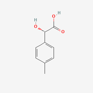 molecular formula C9H10O3 B3429574 (2S)-2-hydroxy-2-(4-methylphenyl)acetic acid CAS No. 75172-62-2