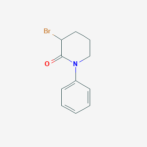 3-Bromo-1-phenylpiperidin-2-one