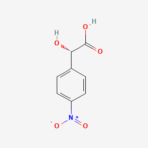 molecular formula C8H7NO5 B3429853 (2s)-Hydroxy(4-nitrophenyl)ethanoic acid CAS No. 77977-72-1