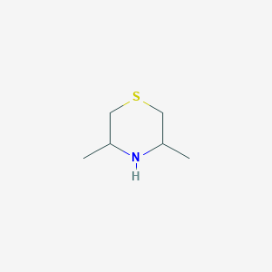 molecular formula C6H13NS B3429865 3,5-Dimethyl-thiomorpholine CAS No. 78243-63-7