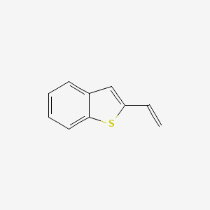 molecular formula C10H8S B3429910 2-Ethenylbenzo[b]thiophene CAS No. 78646-50-1