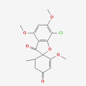 molecular formula C17H17ClO6 B3429918 Gris-PEG CAS No. 78739-00-1