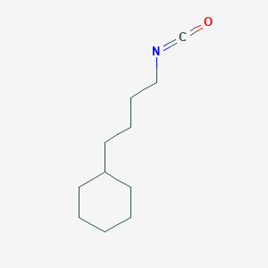 B3429922 Cyclohexane, (4-isocyanatobutyl)- CAS No. 787581-11-7