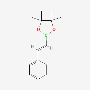 molecular formula C14H19BO2 B3429936 (E)-4,4,5,5-Tetramethyl-2-styryl-1,3,2-dioxaborolane CAS No. 78782-27-1