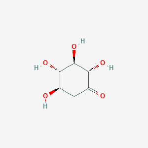 molecular formula C6H10O5 B3429959 2-脱氧-赤藓糖-肌醇 CAS No. 78963-40-3