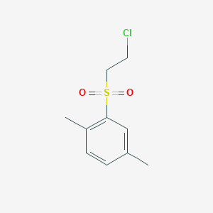 2-(2-Chloroethanesulfonyl)-1,4-dimethylbenzene