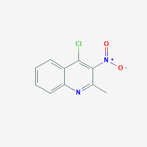2-Methyl-3-nitro-4-chloroquinoline