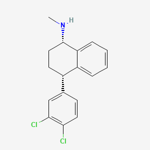 molecular formula C17H17Cl2N B3430069 Sertraline CAS No. 79617-95-1