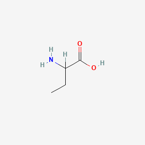 molecular formula C4H9NO2 B3430085 2-氨基丁酸 CAS No. 80-60-4