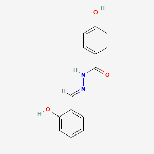 4-Hydroxybenzoic (2-hydroxybenzylidene)hydrazide