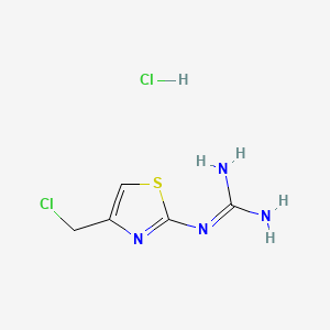 2-Guanidino-4-chloromethylthiazole hydrochloride