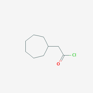B3430512 Cycloheptylacetylchloride CAS No. 84676-49-3