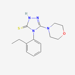 4-(2-ethylphenyl)-5-(morpholin-4-yl)-4H-1,2,4-triazole-3-thiol