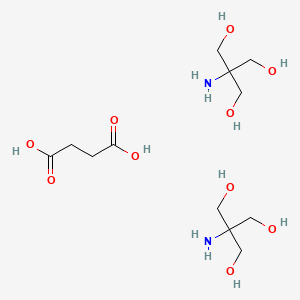 molecular formula C12H28N2O10 B3430625 Tris succinate CAS No. 85169-32-0