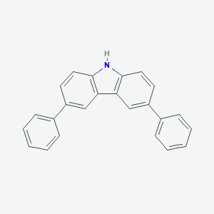 molecular formula C24H17N B034307 3,6-Diphenyl-9H-carbazole CAS No. 56525-79-2