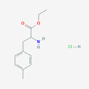 molecular formula C12H18ClNO2 B3430732 Ethyl 2-amino-3-(4-methylphenyl)propanoate Hydrochloride CAS No. 856570-94-0