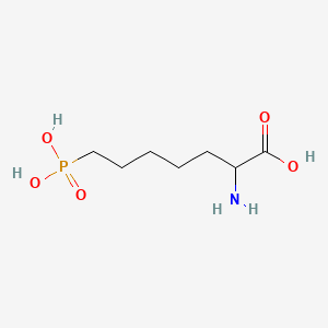 molecular formula C7H16NO5P B3430739 DL-AP7 CAS No. 85797-13-3