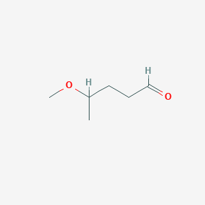 molecular formula C6H12O2 B3430783 4-Methoxypentanal CAS No. 861554-75-8