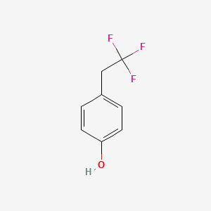molecular formula C8H7F3O B3430833 4-(2,2,2-Trifluoroethyl)phenol CAS No. 86571-21-3