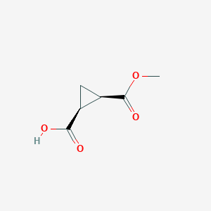 (1S,2R)-2-(methoxycarbonyl)cyclopropanecarboxylic acid