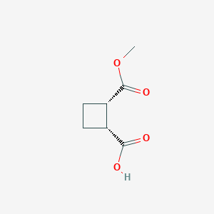 (1R,2S)-2-Methoxycarbonylcyclobutanecarboxylic acid