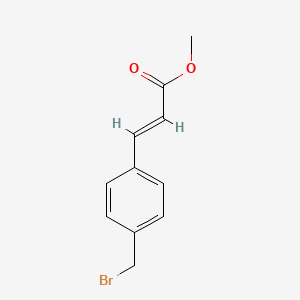 molecular formula C11H11BrO2 B3431178 Methyl 3-(4-bromomethyl)cinnamate CAS No. 88738-86-7